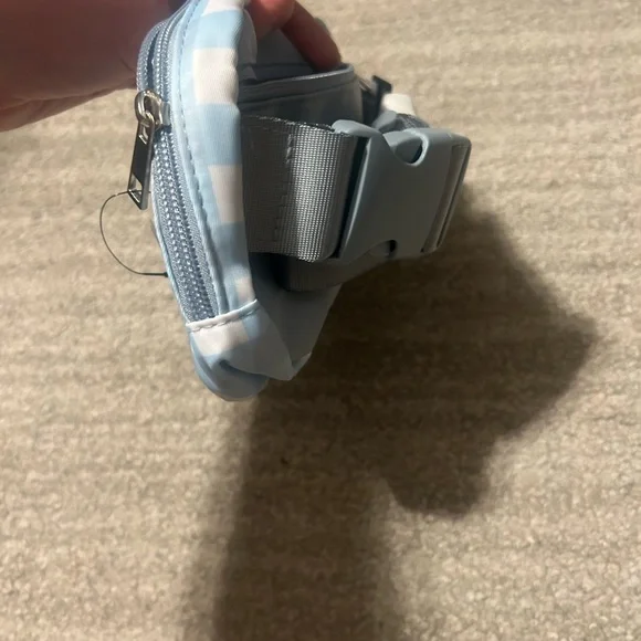 Disney Light Blue Checkered Winnie the Pooh Women’s Belt Bag - Picture 9 of 10